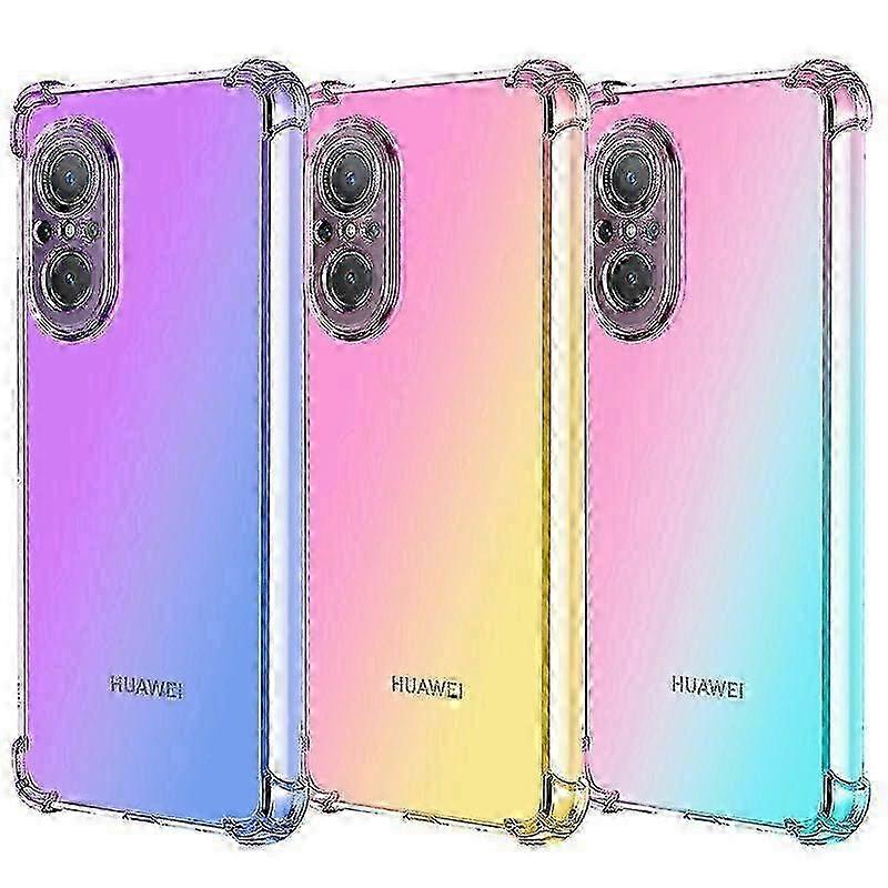 Aisiting Apply To Hybrid Color Soft Tpu Case For Huawei Nova 9 Se Nova9 Se Nova9se Nova 9 Pro Shockproof Non-slip Cell Phone Cover 25-26