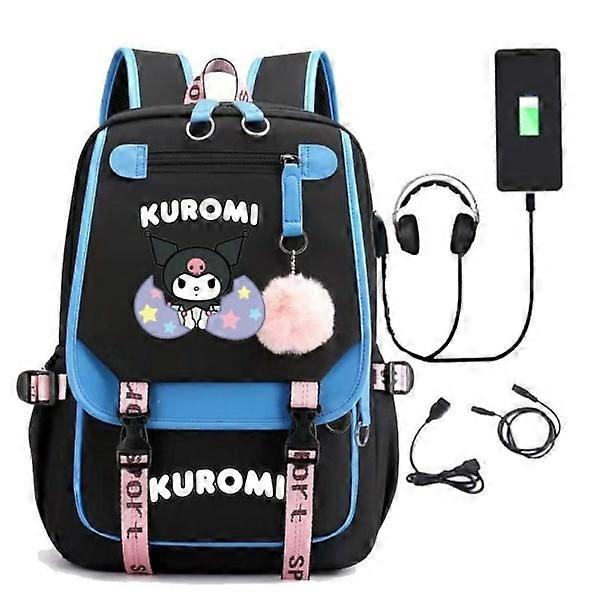 Kuromi backpack children's backpacks backpack 1pc blue 3 blue 3