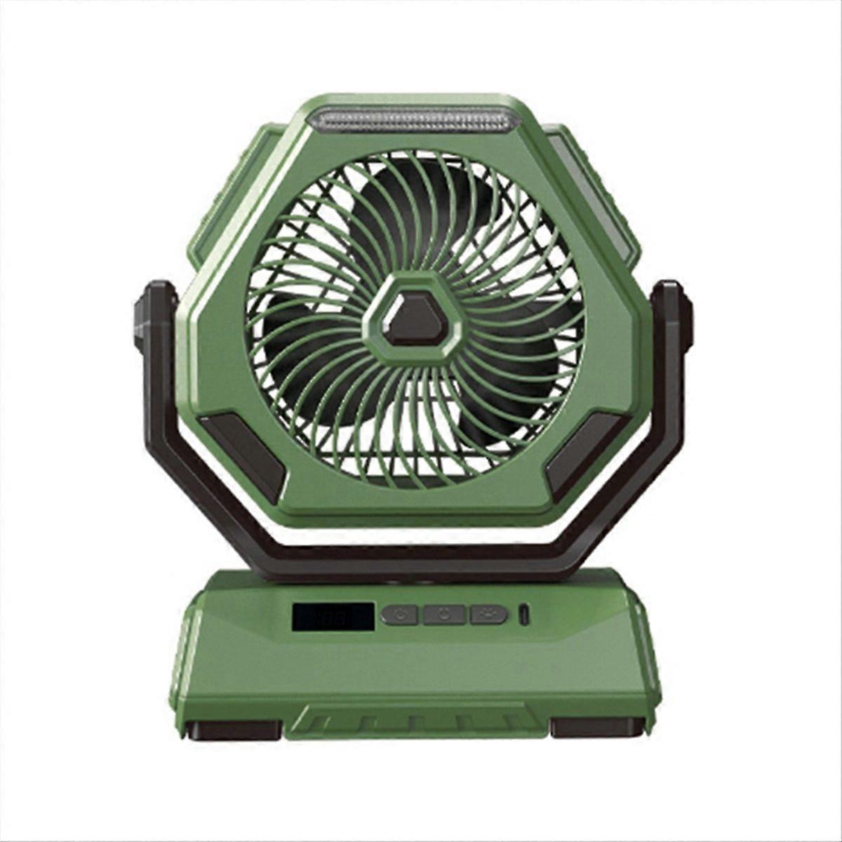 Rechargeable Camping Light With Fan 6000mAh