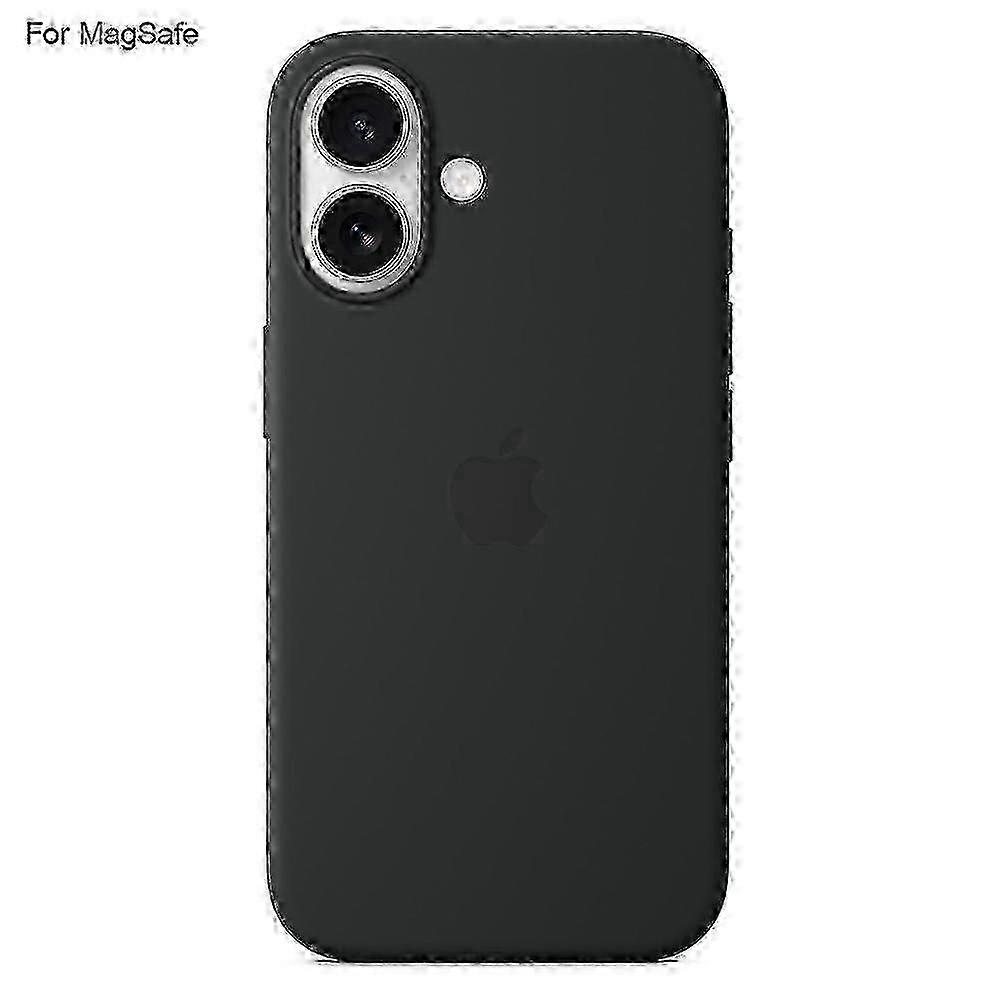 Capa de Telefone de Silicone Líquido para iPhone 16 - Capa Protetora Compatível com MagSafe com PopSocket