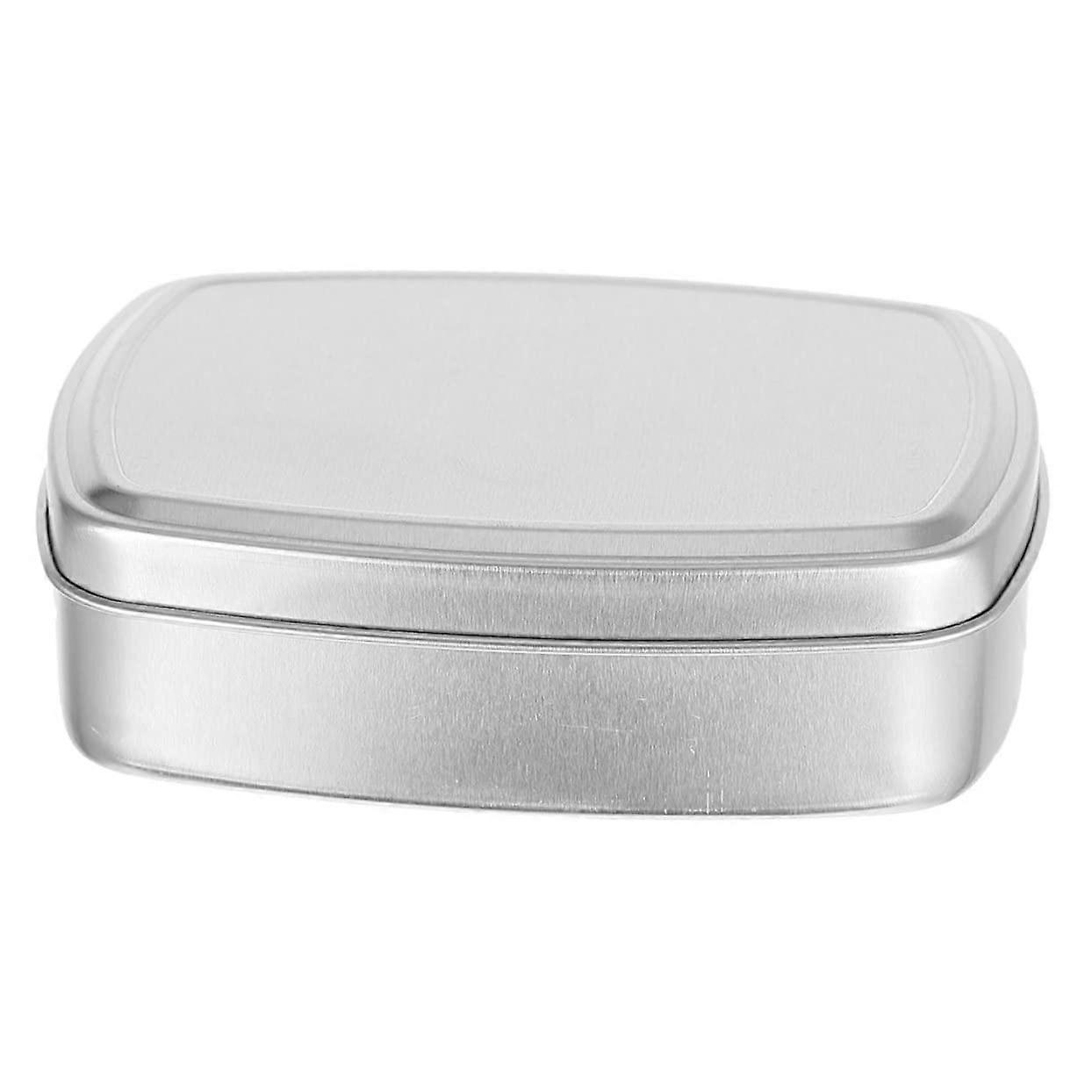 Aluminum Soap Case with Secure Lid, MultiPurpose Travel Container for Creams and Lotions