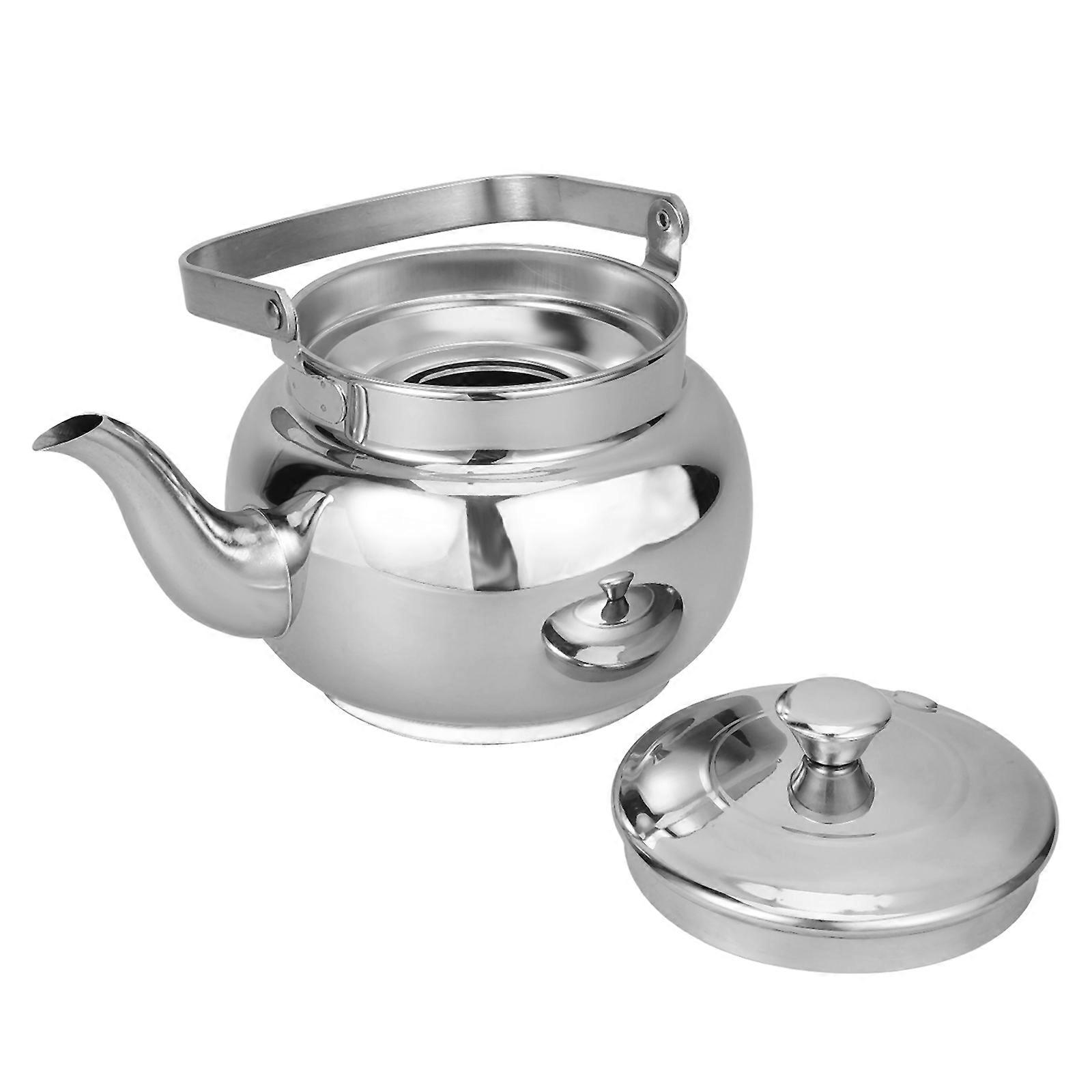 Household Stainless Steel Tea Kettle with Strainer