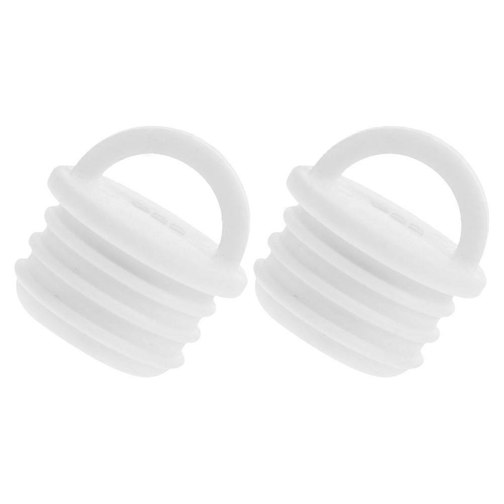 Rubber Mop Bucket Drain Plug Replacement 2Pcs for Efficient Water Flow Control