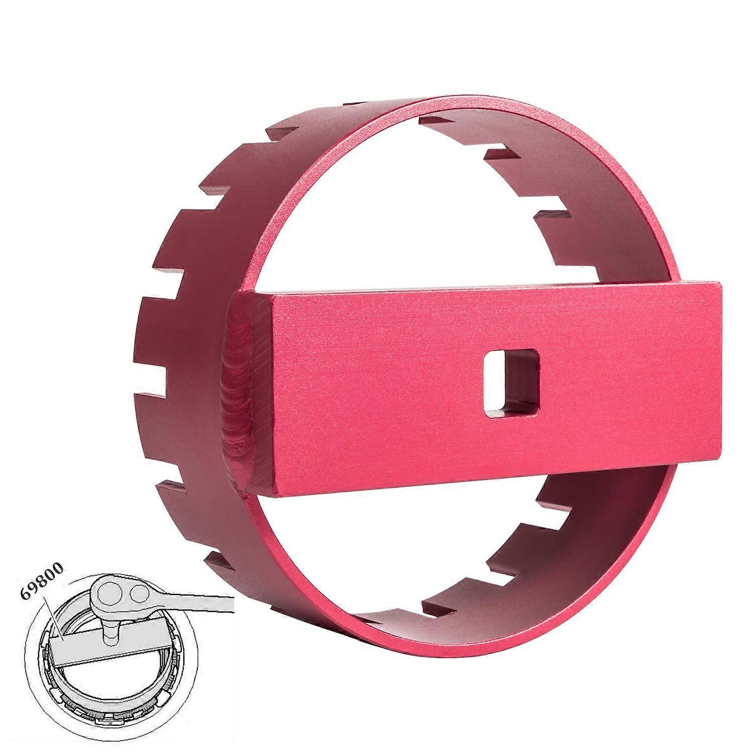 Compatible with Volvo Fuel Pump Lock Ring Removal Tool, Quick Retaining Nut Access, Aluminum Socket
