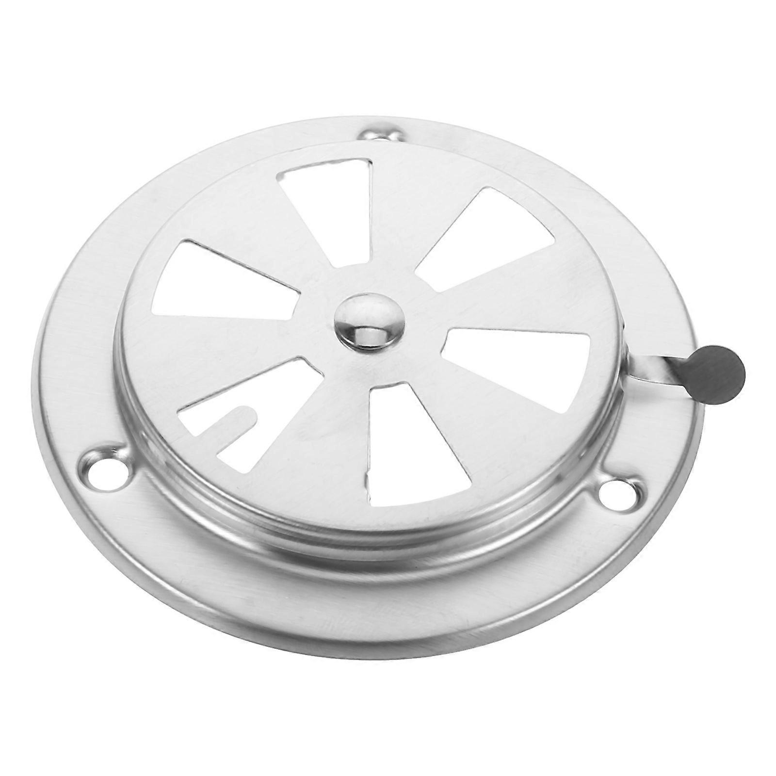 Stainless Steel Oven Ventilation Cap Adjustable Airflow 3Pcs Set