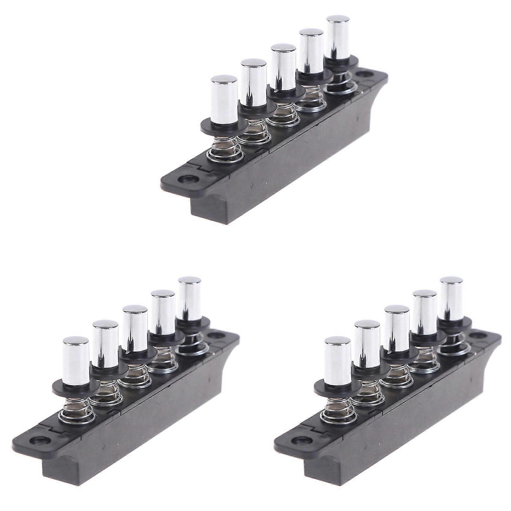 3X Range Hood Keyboard Switch Kitchen Range Hood Pushbutton Switch for Various Household Appliances