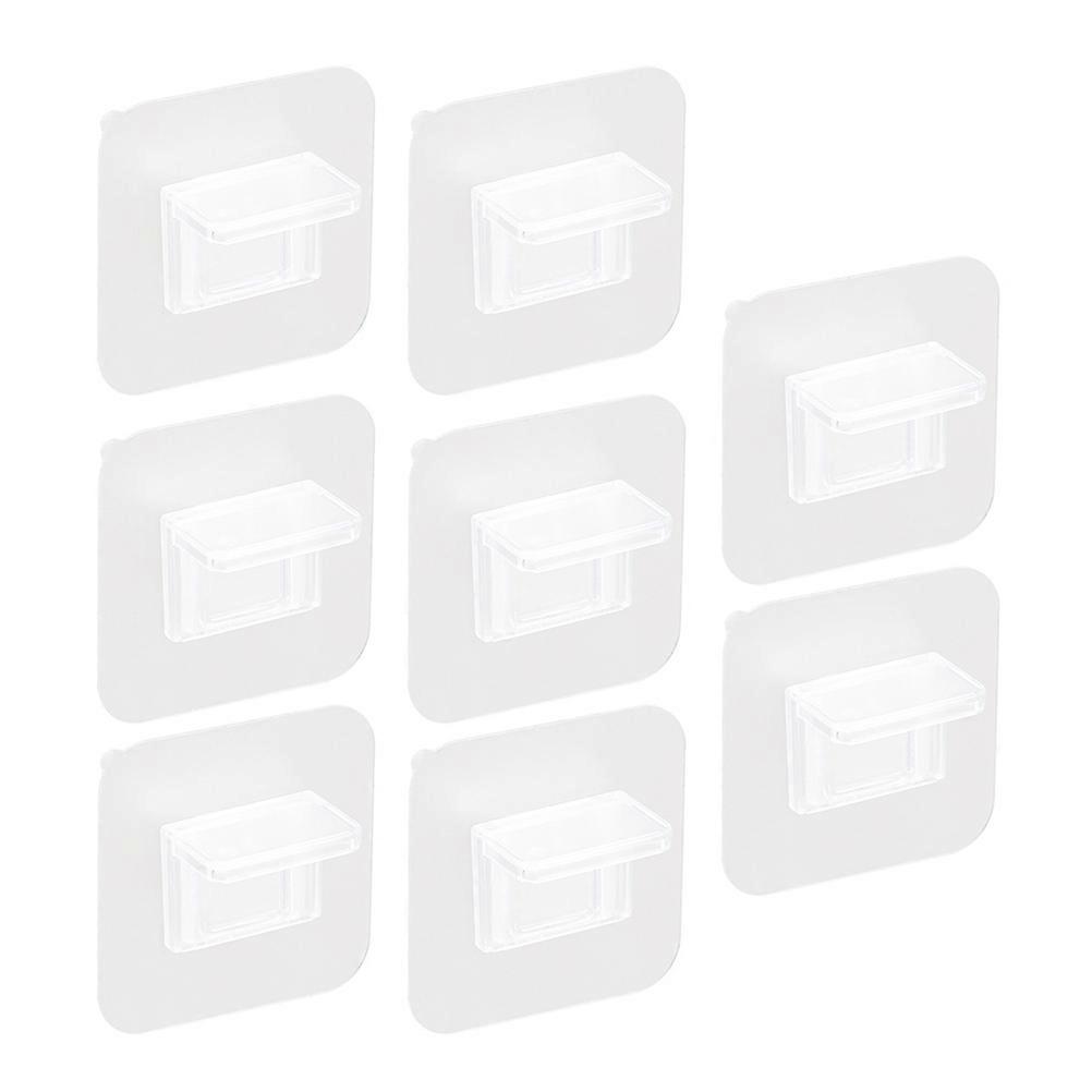 Shelf Bracket Durable Partition Supporter for Home Use 8Pcs Assorted Color