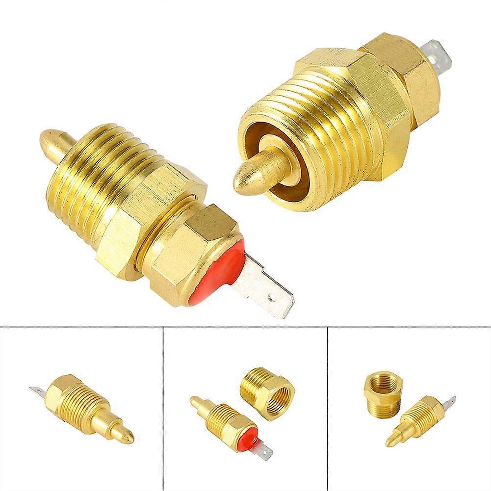 Electric Fan Thermostat Switch 3/8 Inch 185175°F Radiator Fan Temp Control with Gold Connectors