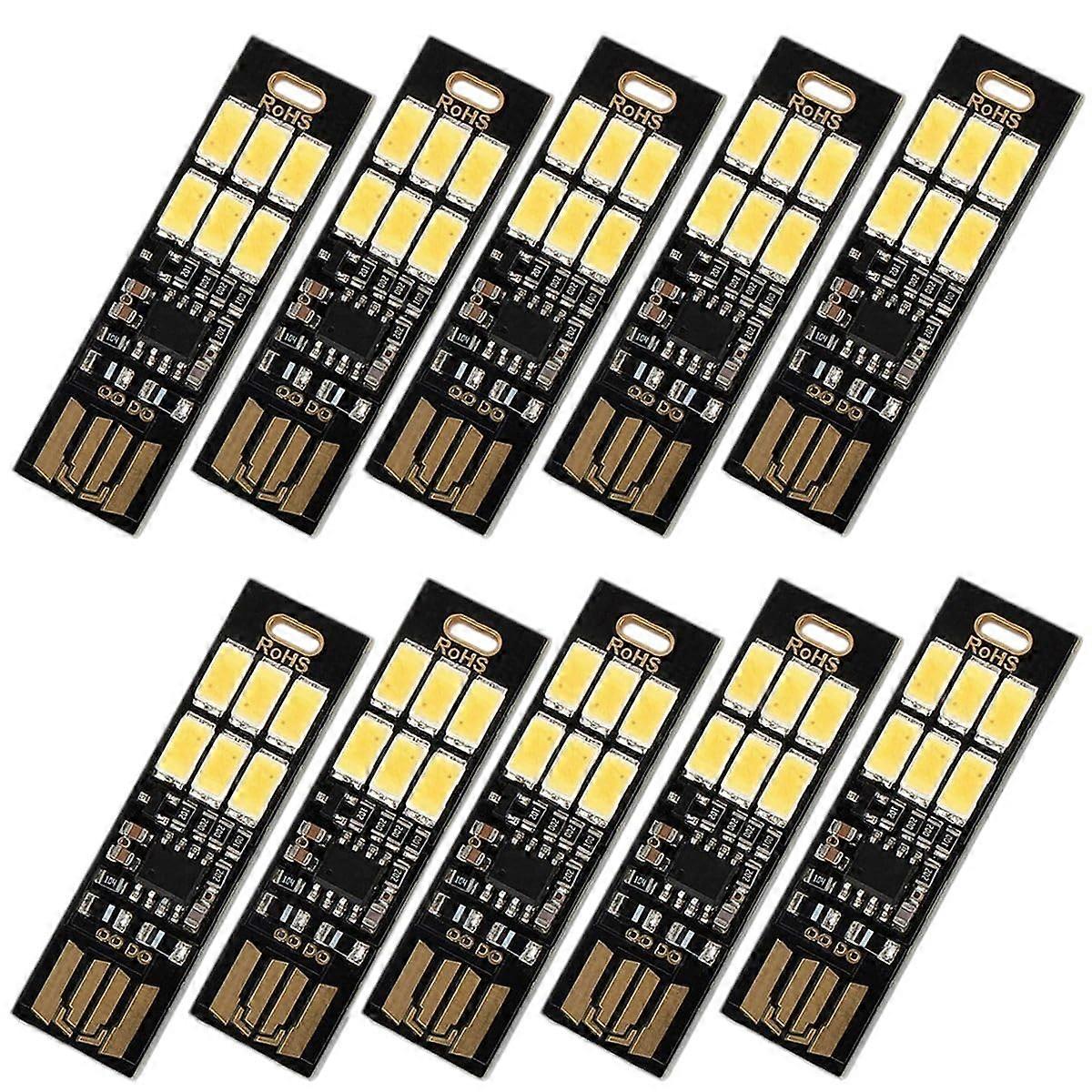 USB LED Light 5V Touch Sensor Dimmable Mini Lamp for Laptop Power Bank Reading