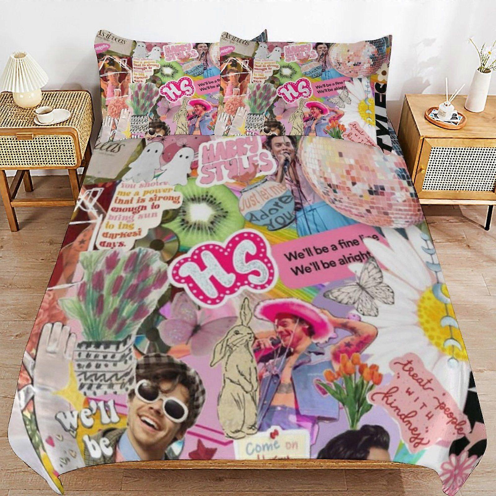 Harry Styler Classic Feel Thread Line Comfort Touch Secure Zip Practical Layer Dekbedovertreksets Habit