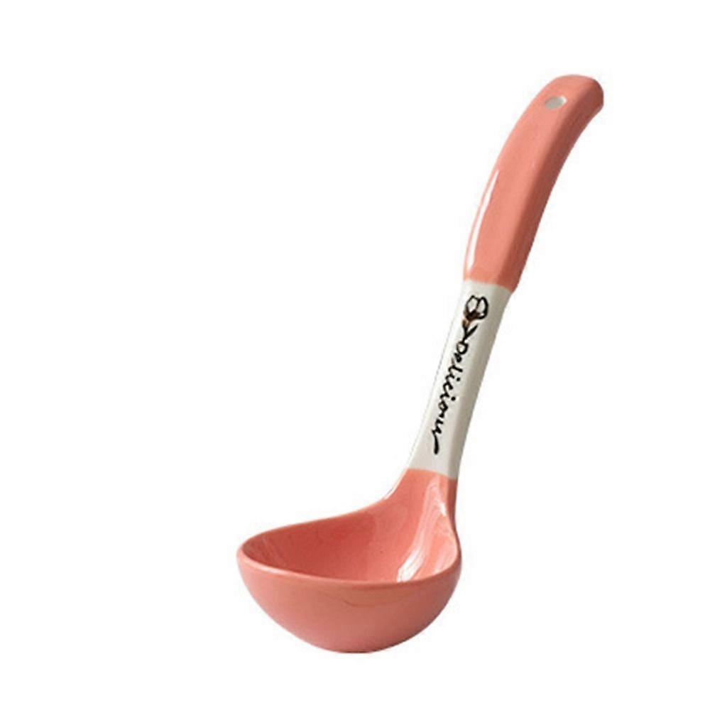 Hand Painted Kitchen Accessories Multicolor Kitchenware Cereal Ceramic Soup Spoon  Home
