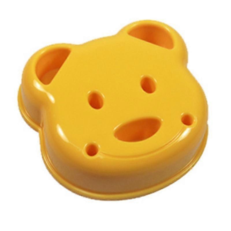Cartoon Bear Sandwich Mold, Bread Cutting Machine, DIY Biscuit Cake Forming Machine, Baking Tools