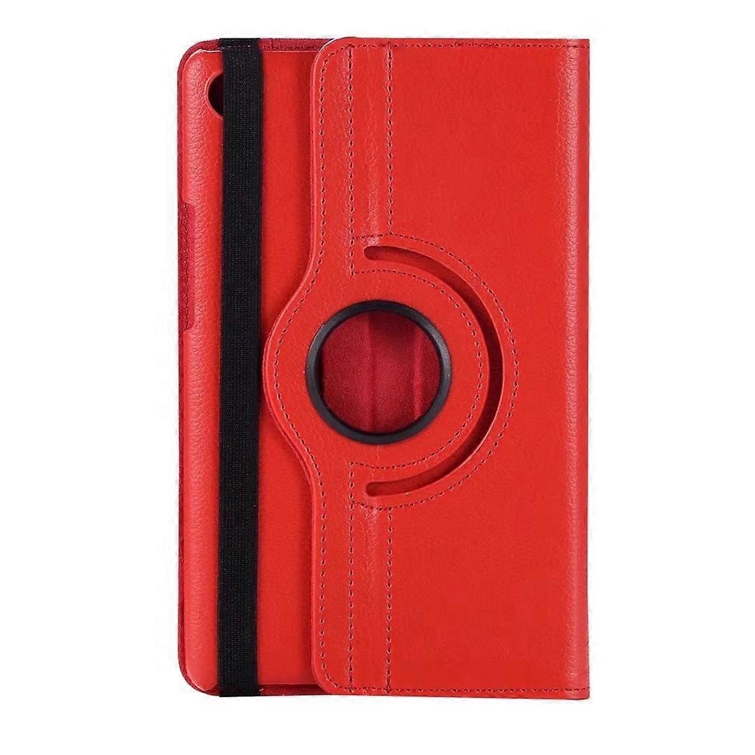 Stylish Case For Ipad Pro 9.7 Red Litchi Texture Rotating Leather Flip