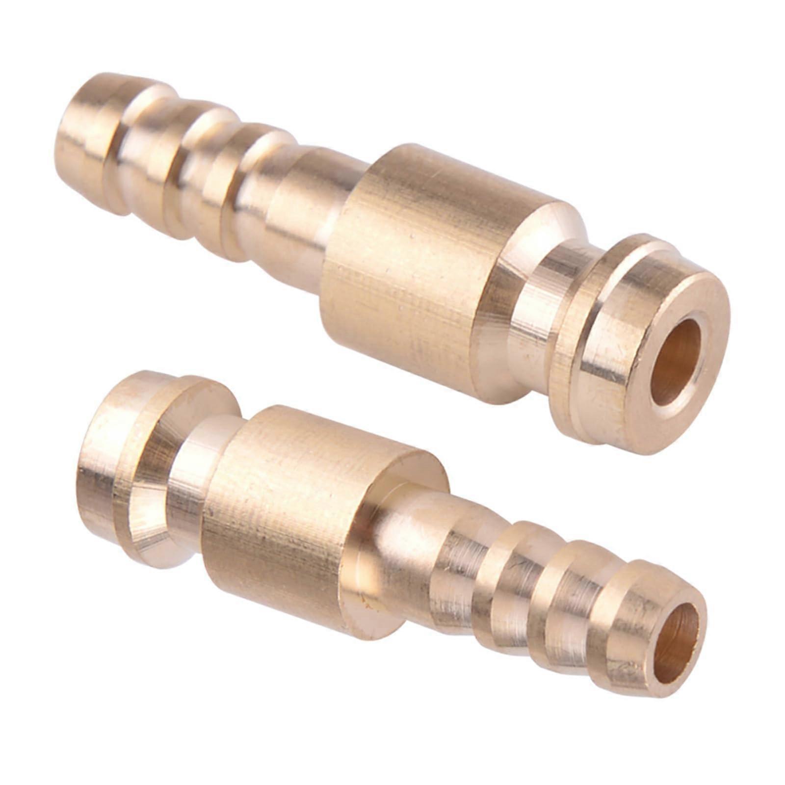 2Pcs 6mm TIG Welding Torch Water Connector Quick Adapter for Welding Machine Cooling System