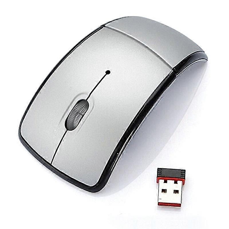 Wireless Mouse 2.4g Computer Mouse Foldable Folding Optical Mice Usb Receiver For Laptop Pc Computer Desktop Office