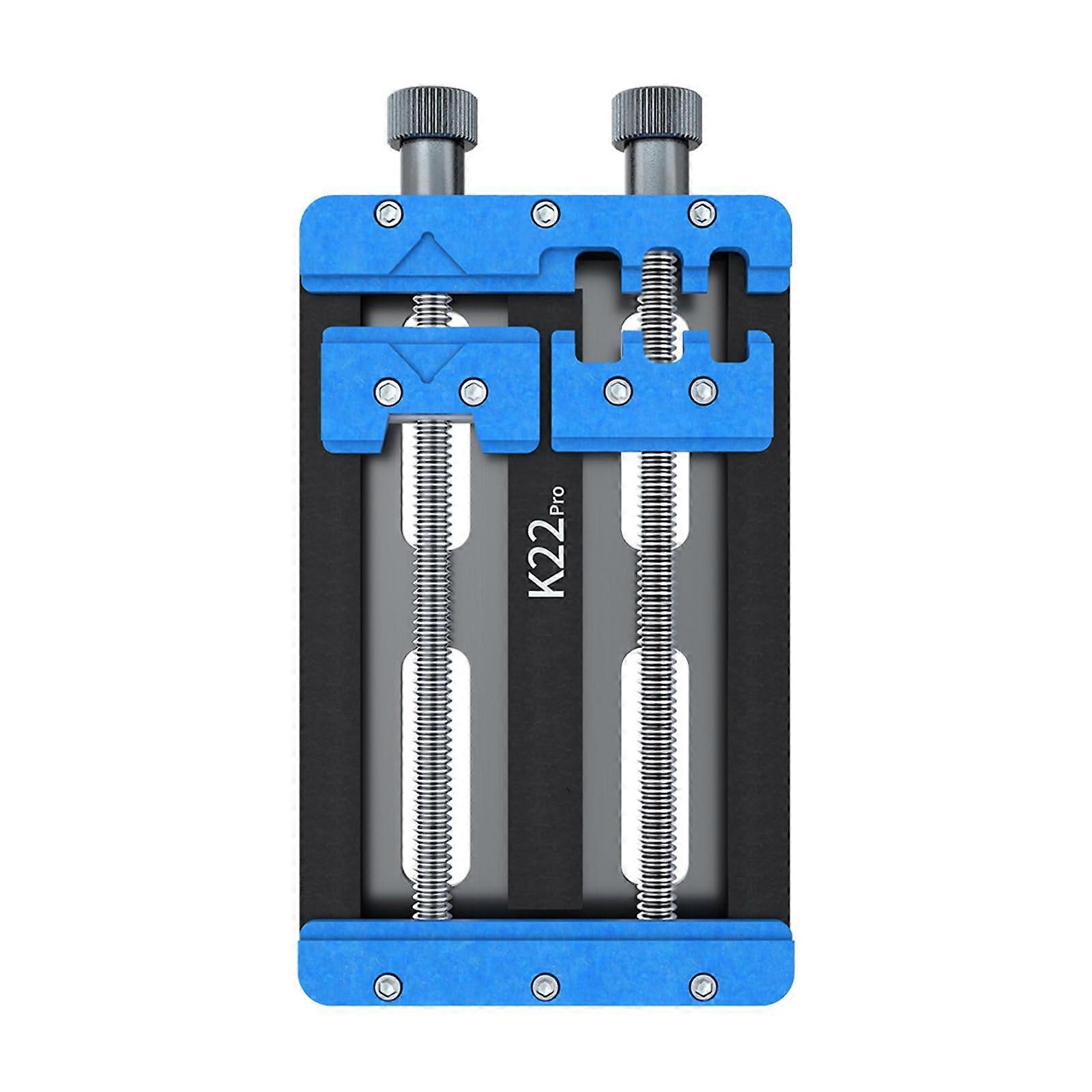 Adjustable Double Bearing PCB Holder Clamp for Soldering and Secure Circuit Board Positioning