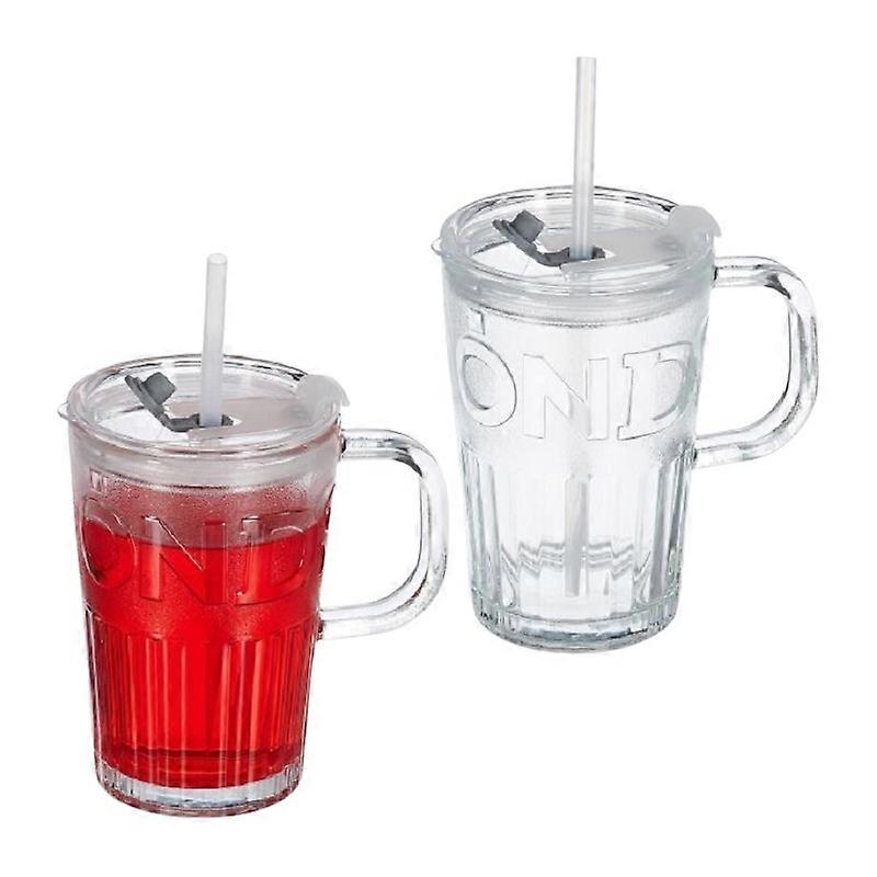 Set de 2 vasos con asas