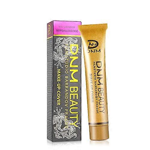 2 PCS Waterproof Full Coverage Concealer for Dark Circles Acne Scars Redness and Contouring