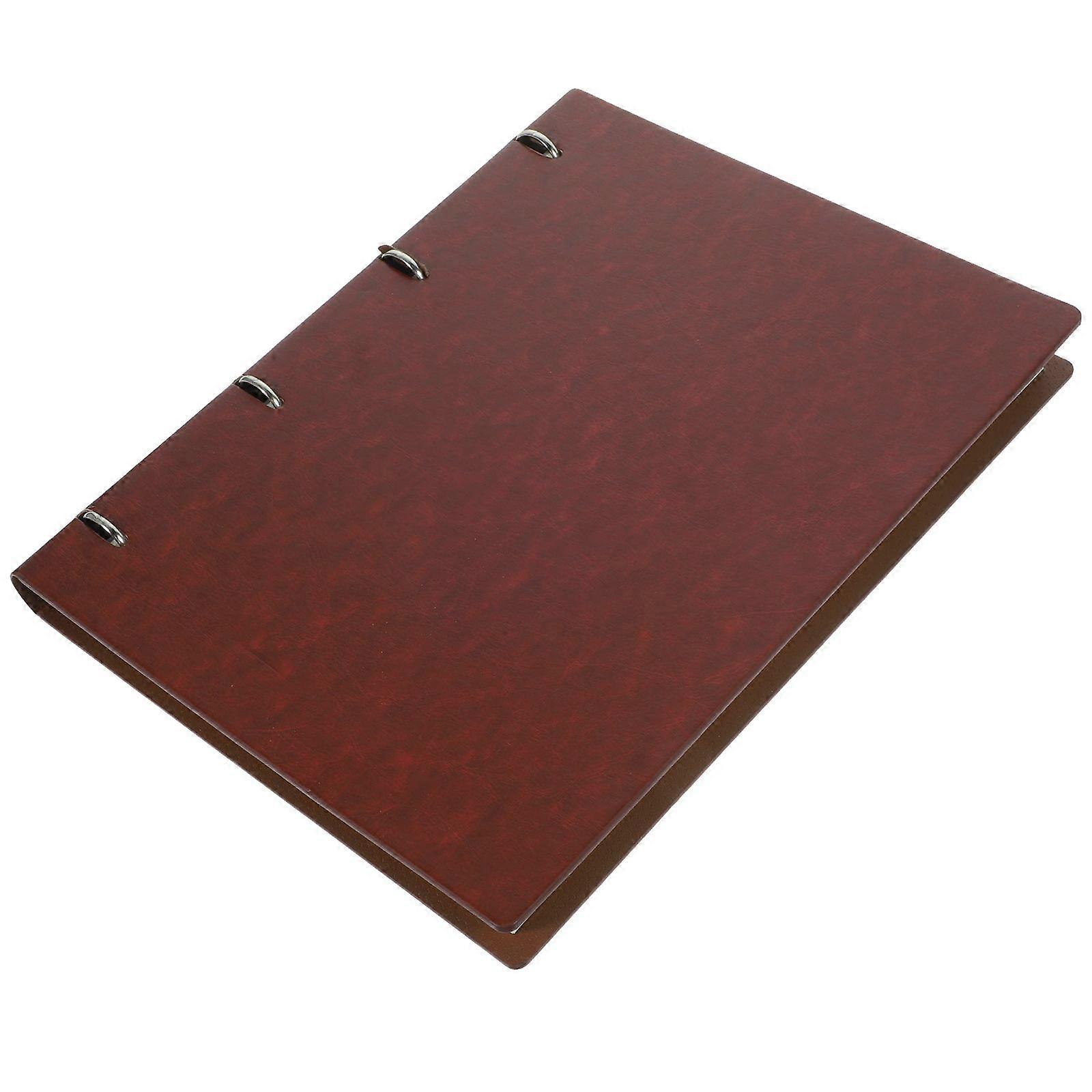 Binder Notepad Schedule Notepad Binder Rings Notebook Note Taking Notepad for Men