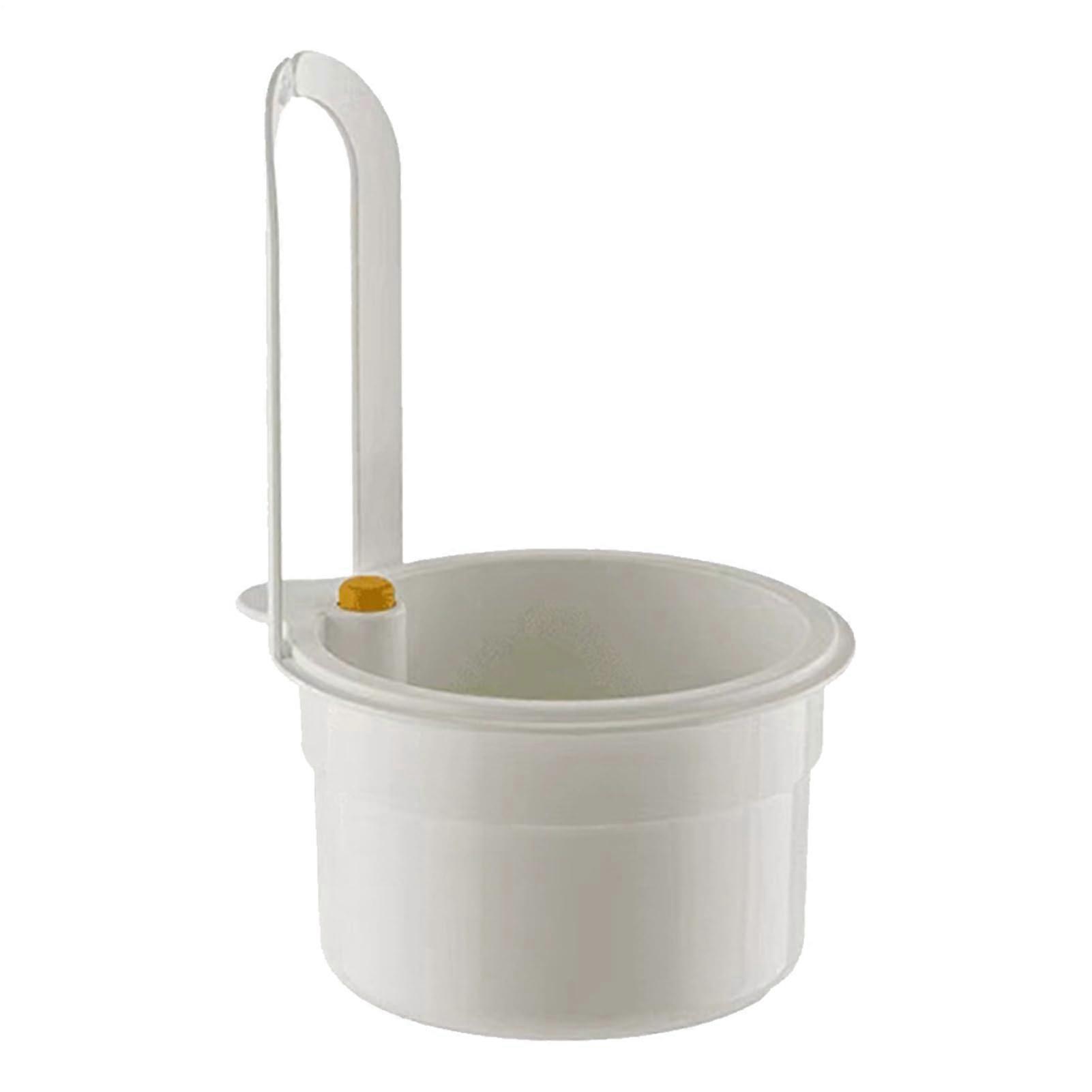 Sink Strainer Basket with DoubleLayer Mesh Filter, ClipOn Kitchen Draining Basket for Food Catcher