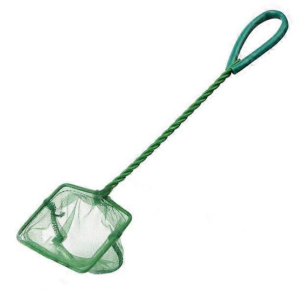 30cm Aquarium Fish Net with Fine Mesh and Long Plastic Handle for Safe Quick Fish Catch