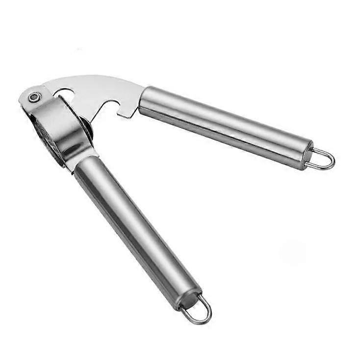 Garlic Press Stainless Steel Crusher Squeezer for Effortless Mincing and Kitchen Cooking