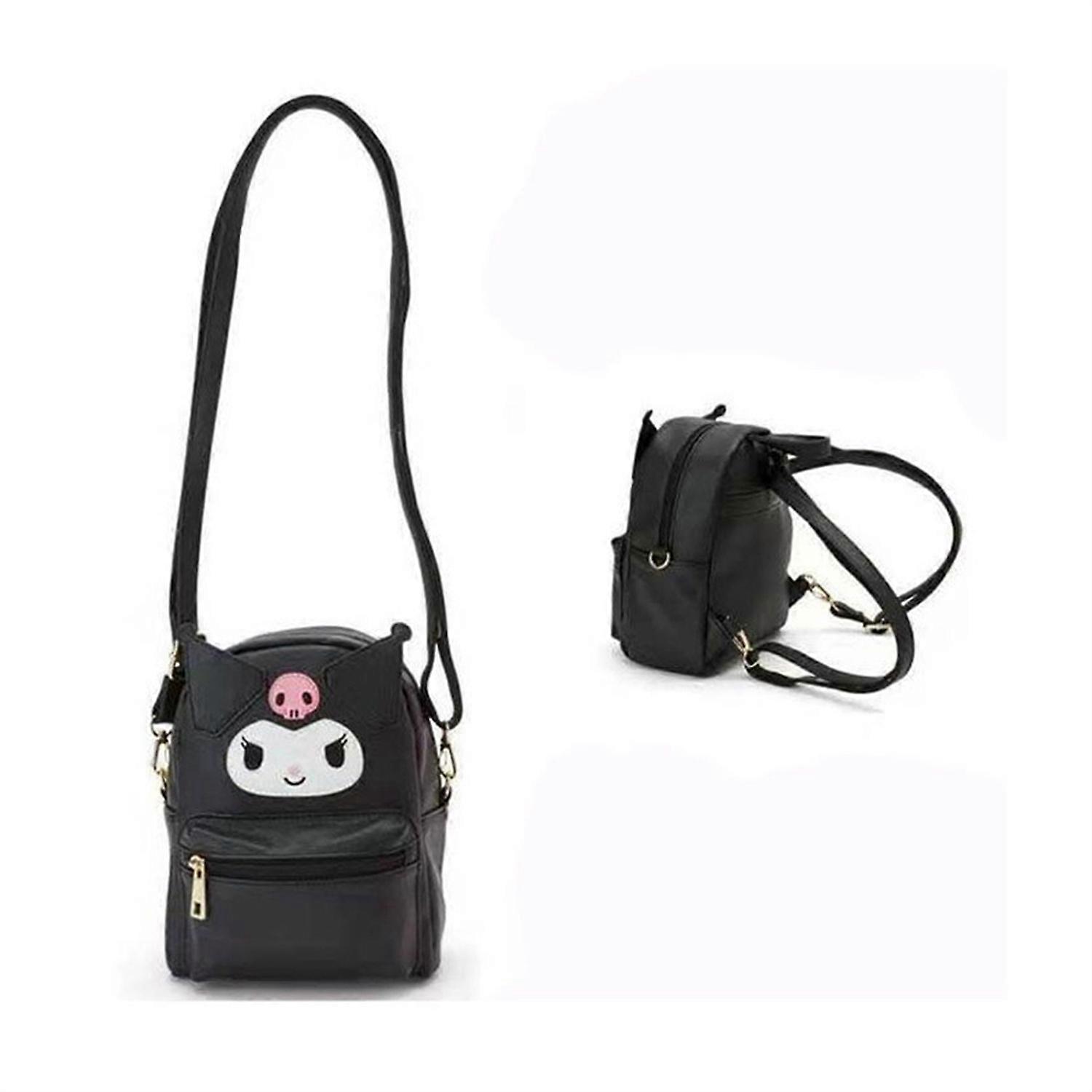 Anime Doll Cosplay Light Black Bag Kawaii Mini Backpack Cute Cosplay Backpack Girl Doll Handbag