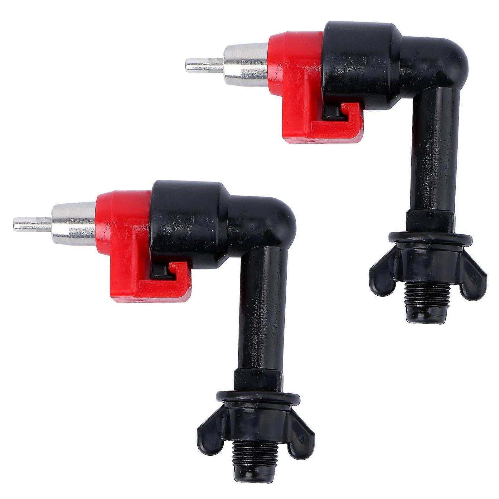 2pcs Automatic Poultry Water Dispenser Drinking Machine Water Feeding Tool