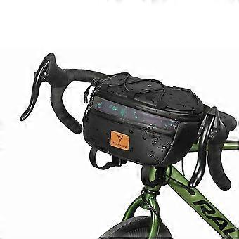 RZAHUAHU 597 3L bicicleta guidão saco impermeável ciclismo saco de armazenamento frontal