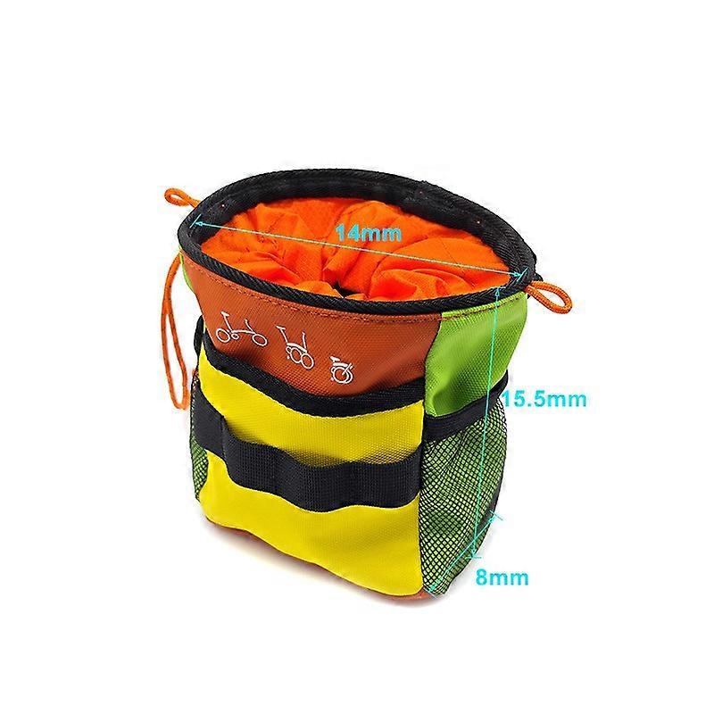Nylon Bike Bag for - Storage Pouch, Yellow