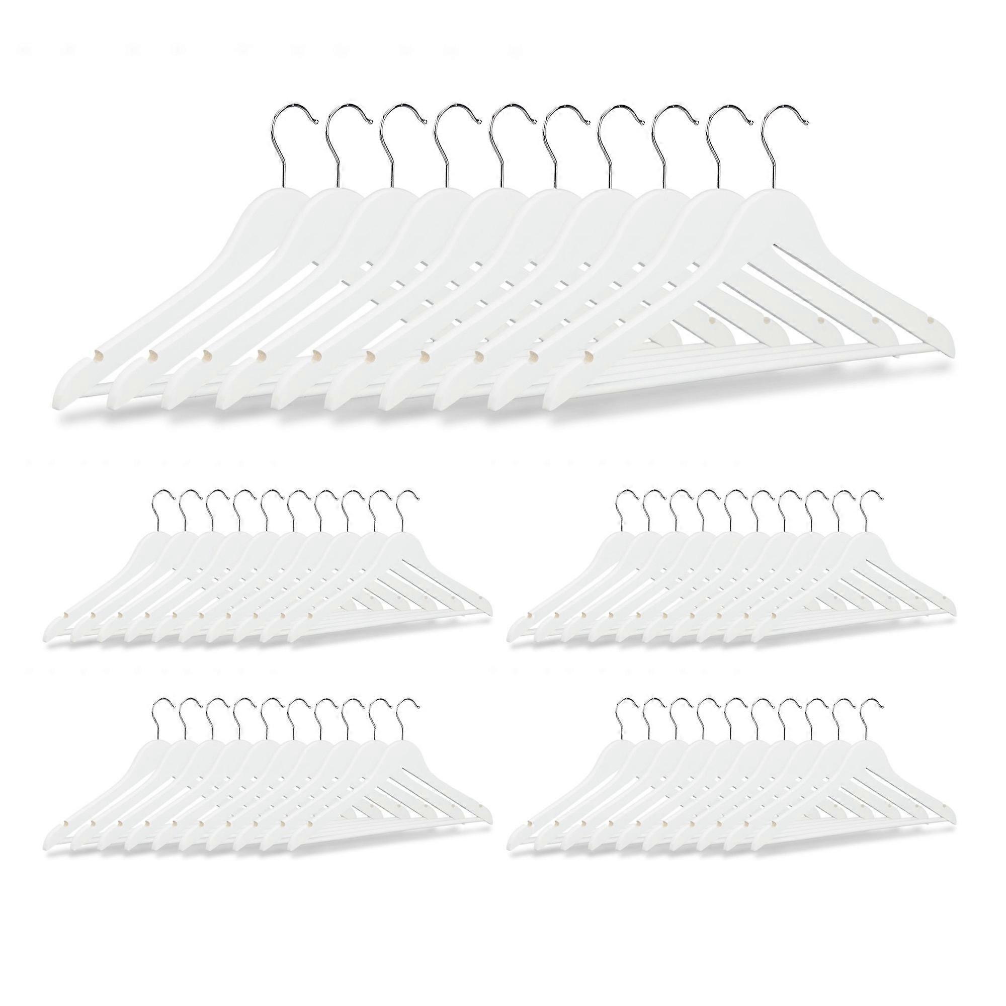 Kleiderbügel aus Holz - 50 Stück