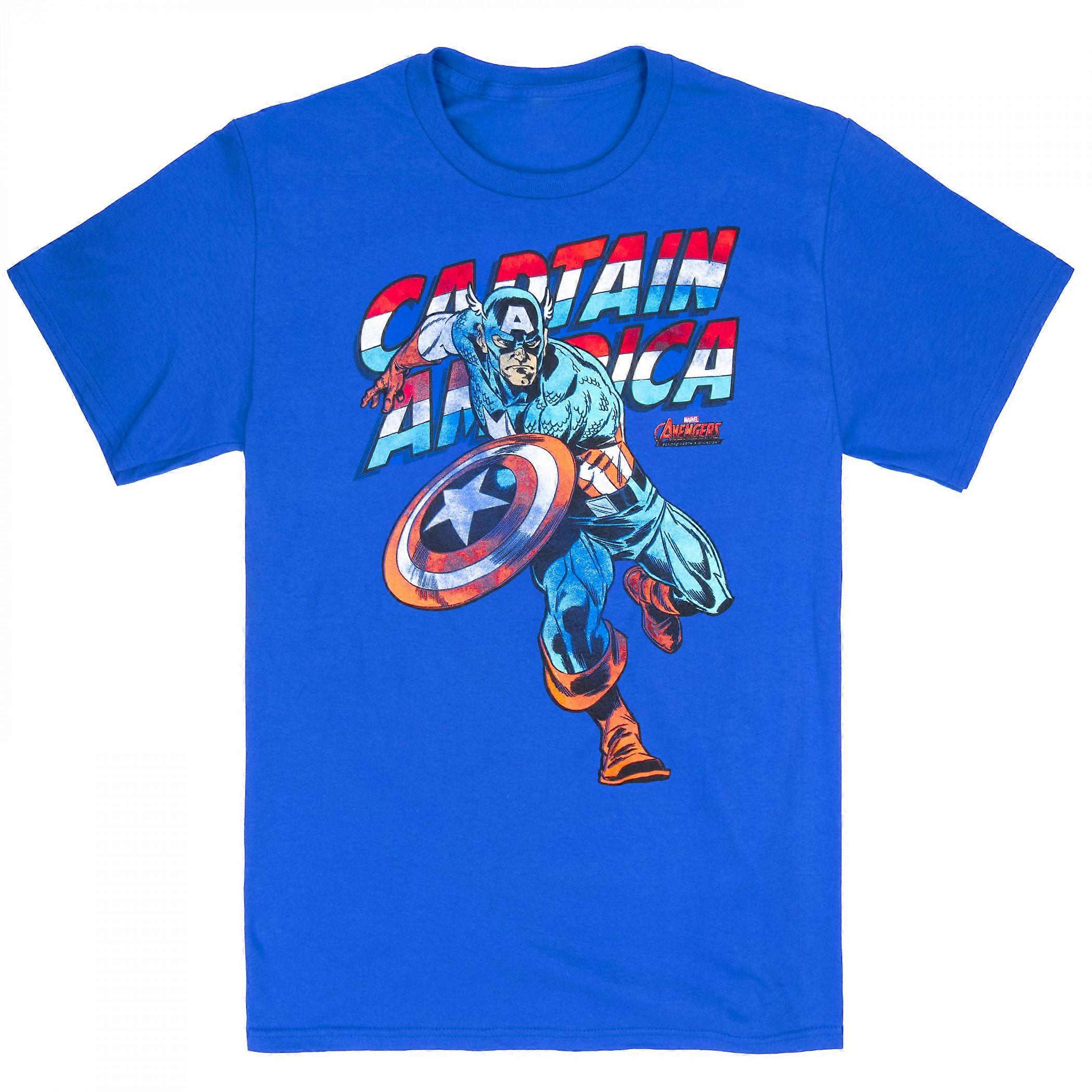 Captain America Shield Wielding Avenger T-Shirt