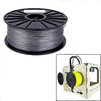 Spule mit 1,75 mm Silberfilament für 3D-Drucker, 1 kg Druckvolumen, YONIS