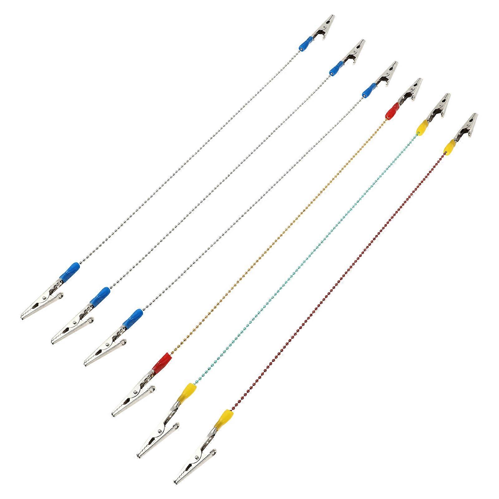 Napkin Holder Ball Chain Clips for Use Flexible 6Pcs