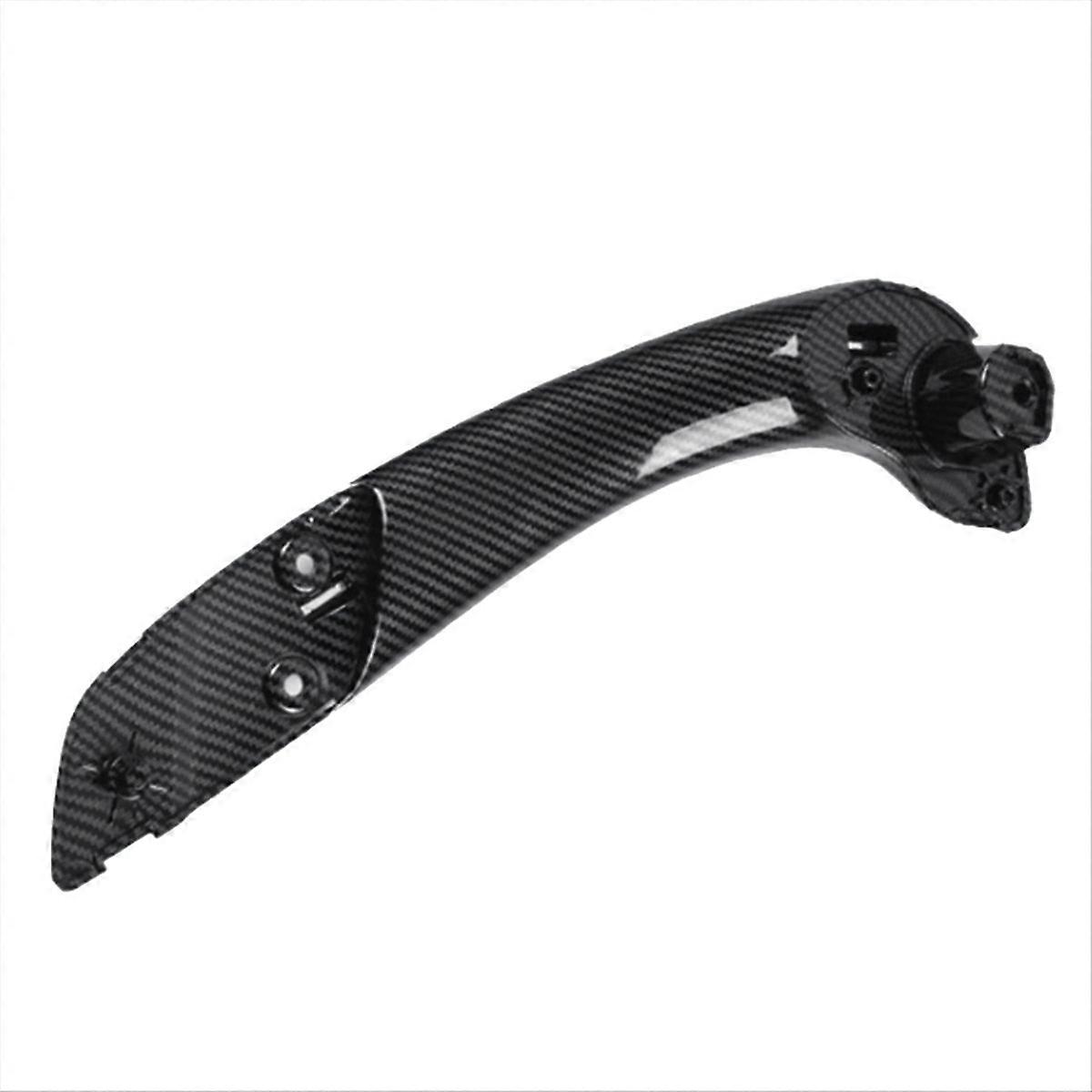 Car Front Left Inner Door Handle for ,Carbon Fiber Pattern