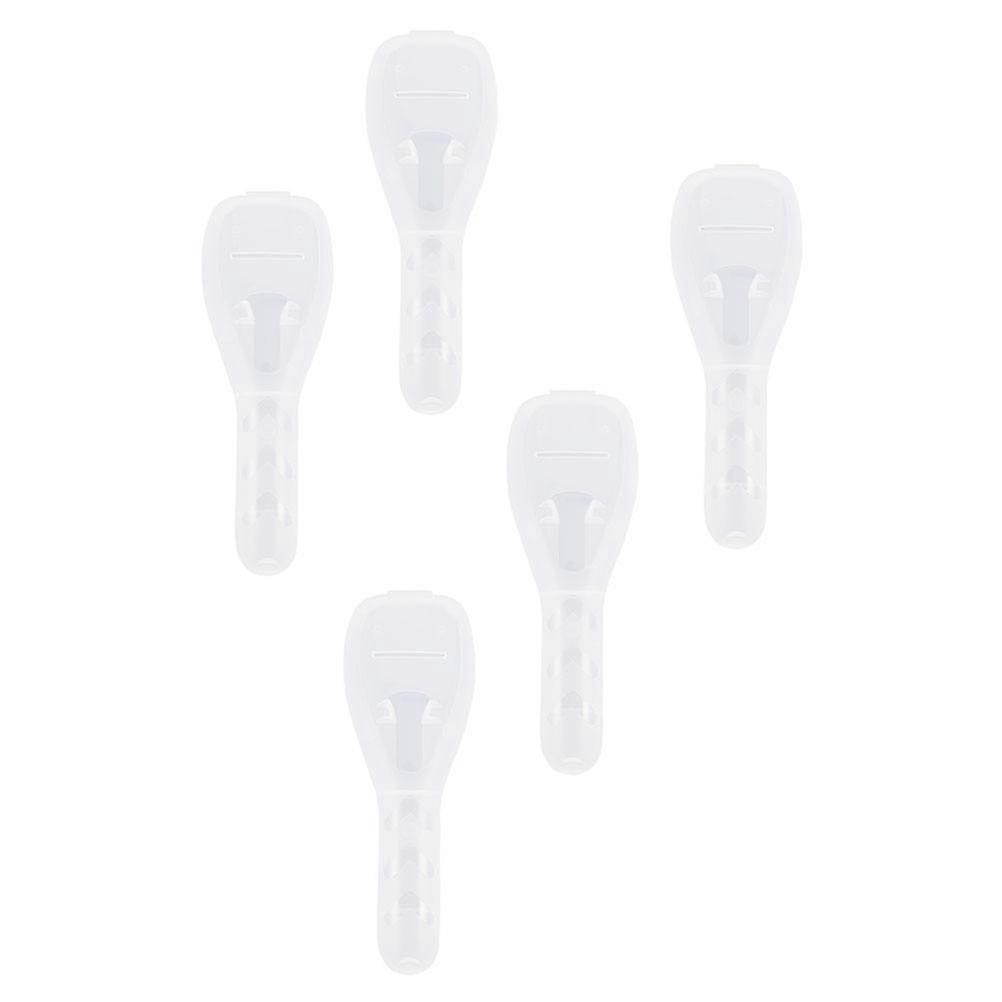 Transparent Manual Container for Storage Travel 5Pcs Set