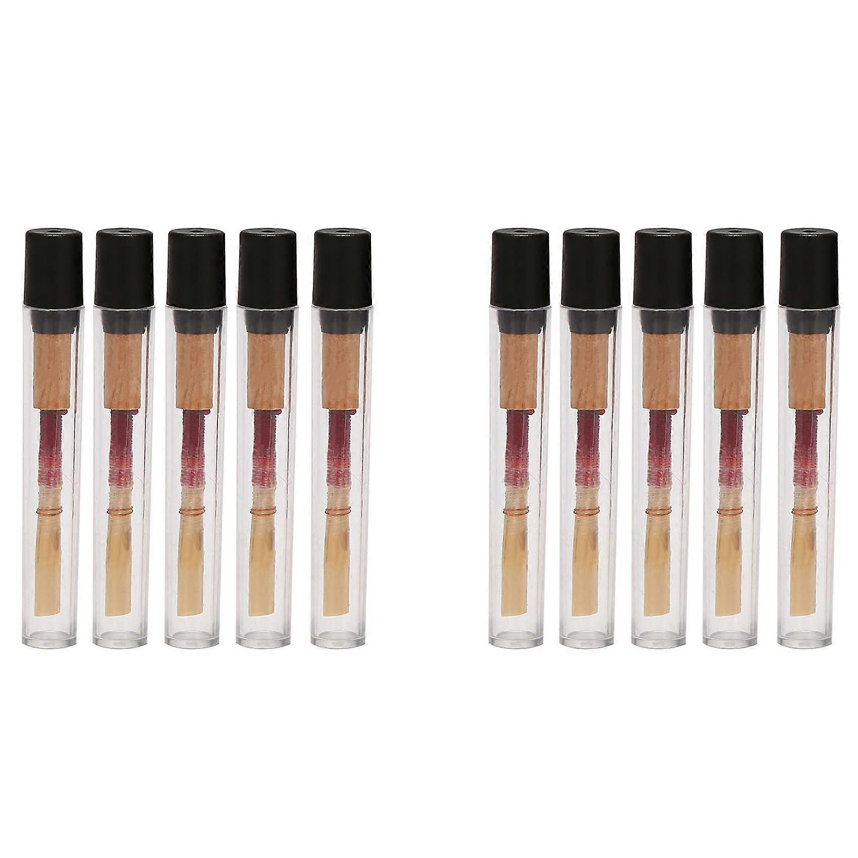 10 Pack Handmade Oboe Reeds Medium Soft Strength with Red Cork for Consistent Tone Response