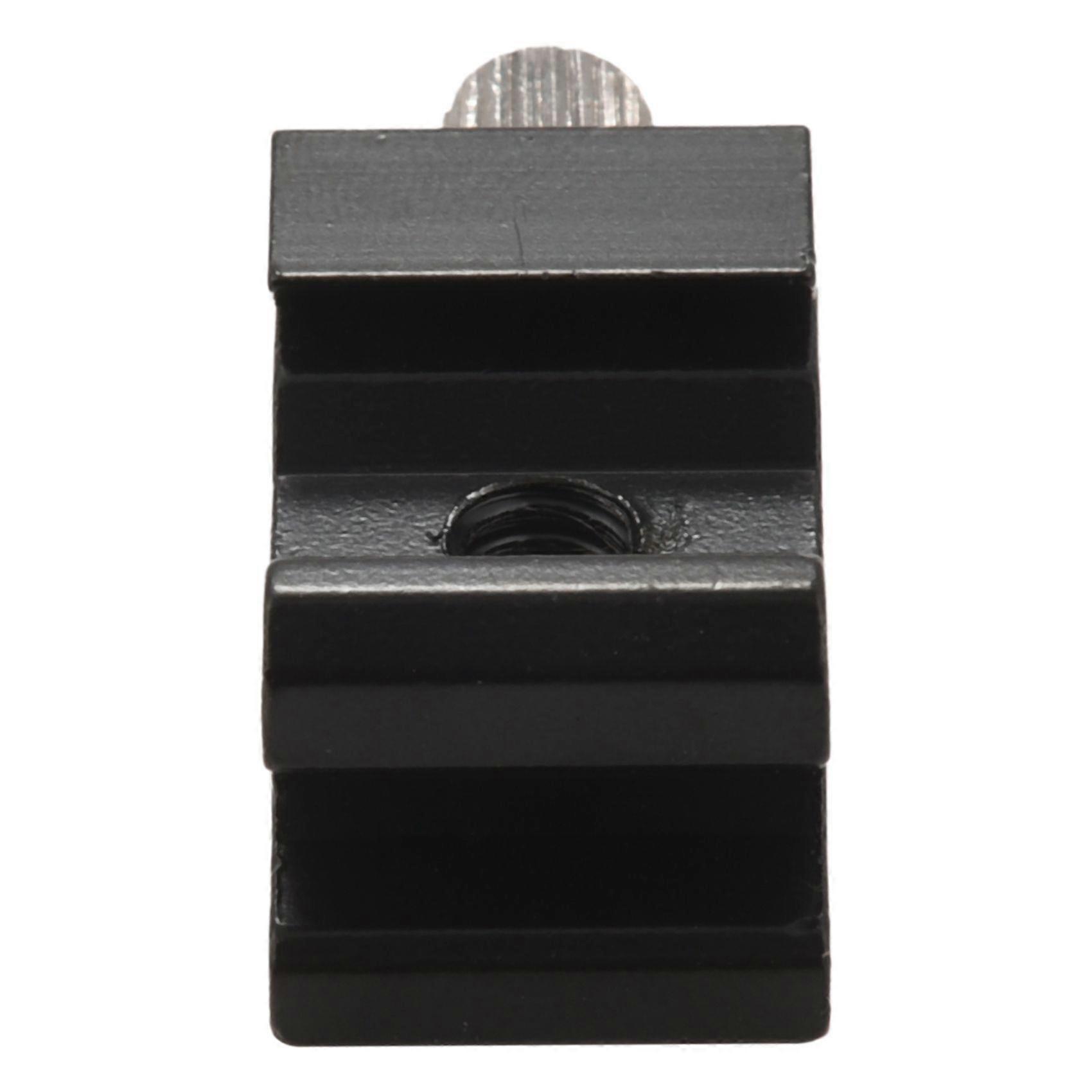 2 Pack Cold Shoe Bracket Adjustable Metal Cold Shoe Adapter Mount