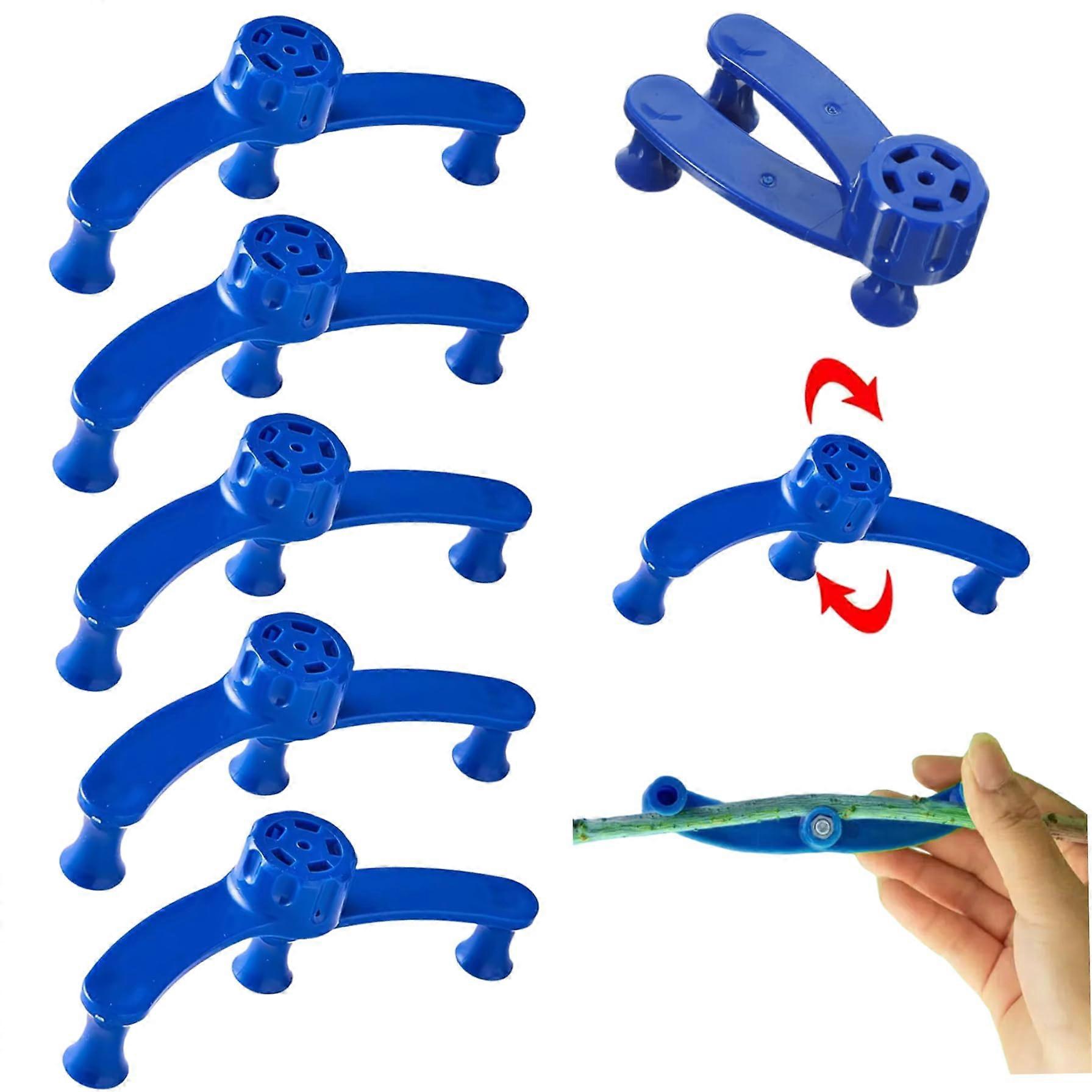 5pcs Tree Branch Spreaders Adjustable Limb Position Gentle Bark Protection Reusable Plastic