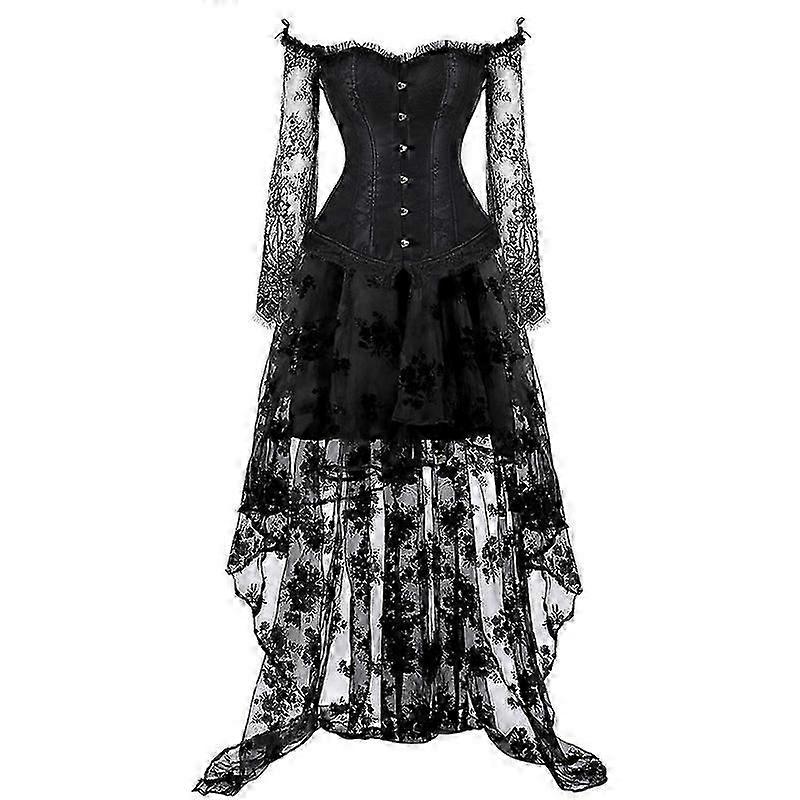 chevron black and white dress Colorblock Chevron Maxi Dress Black/White main image 0