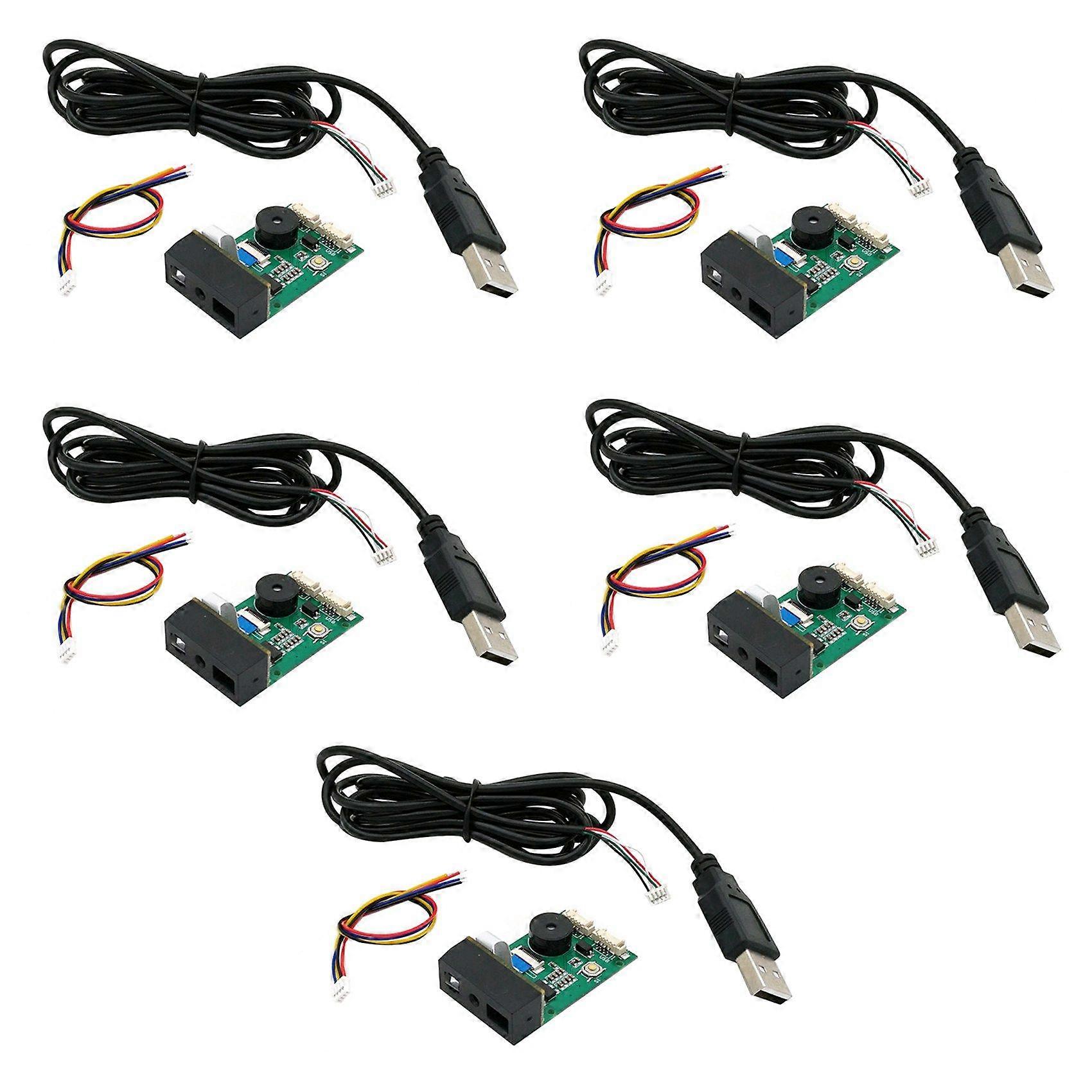 5X GM67 1D/2D USB UART Barcode Scanner QR Code Scanner Module Reader