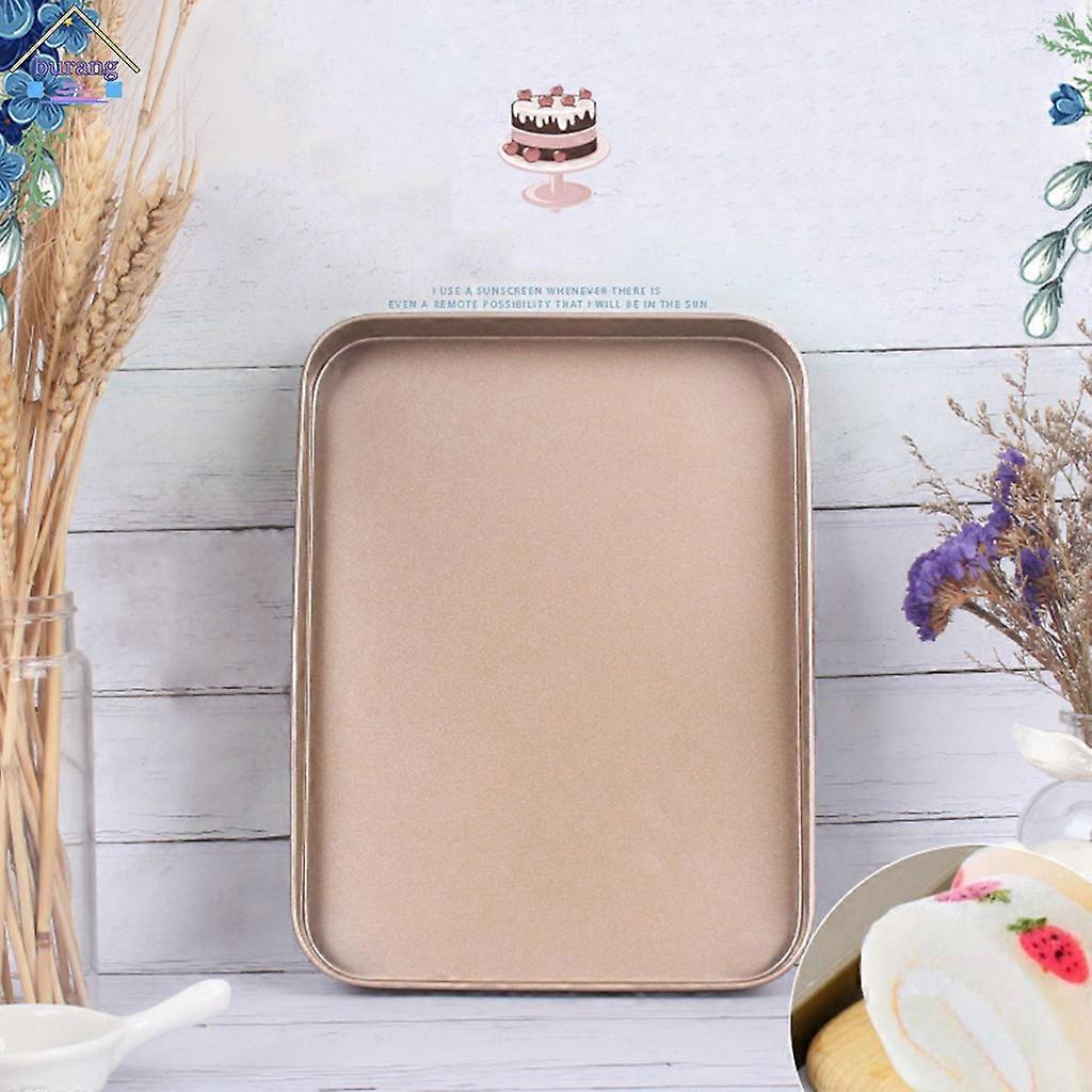 Rectangular non-stick baking pan, carbon steel, kitchen cake, bread, cookie, baking mold tool