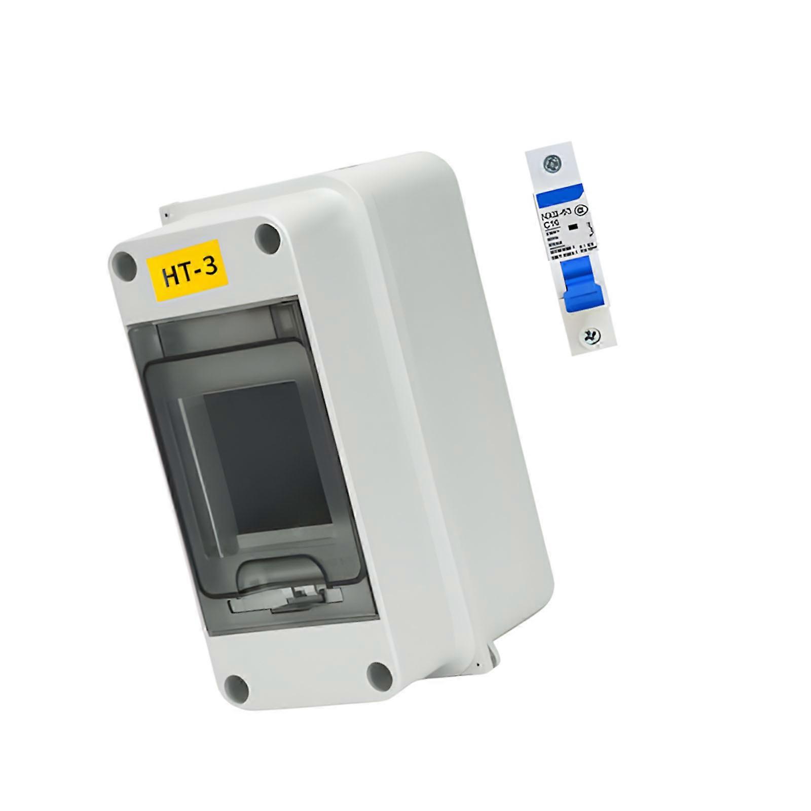 High Strength Power Distribution Case With 2 Position Safety Mechanism For Garage Projects Multicolor