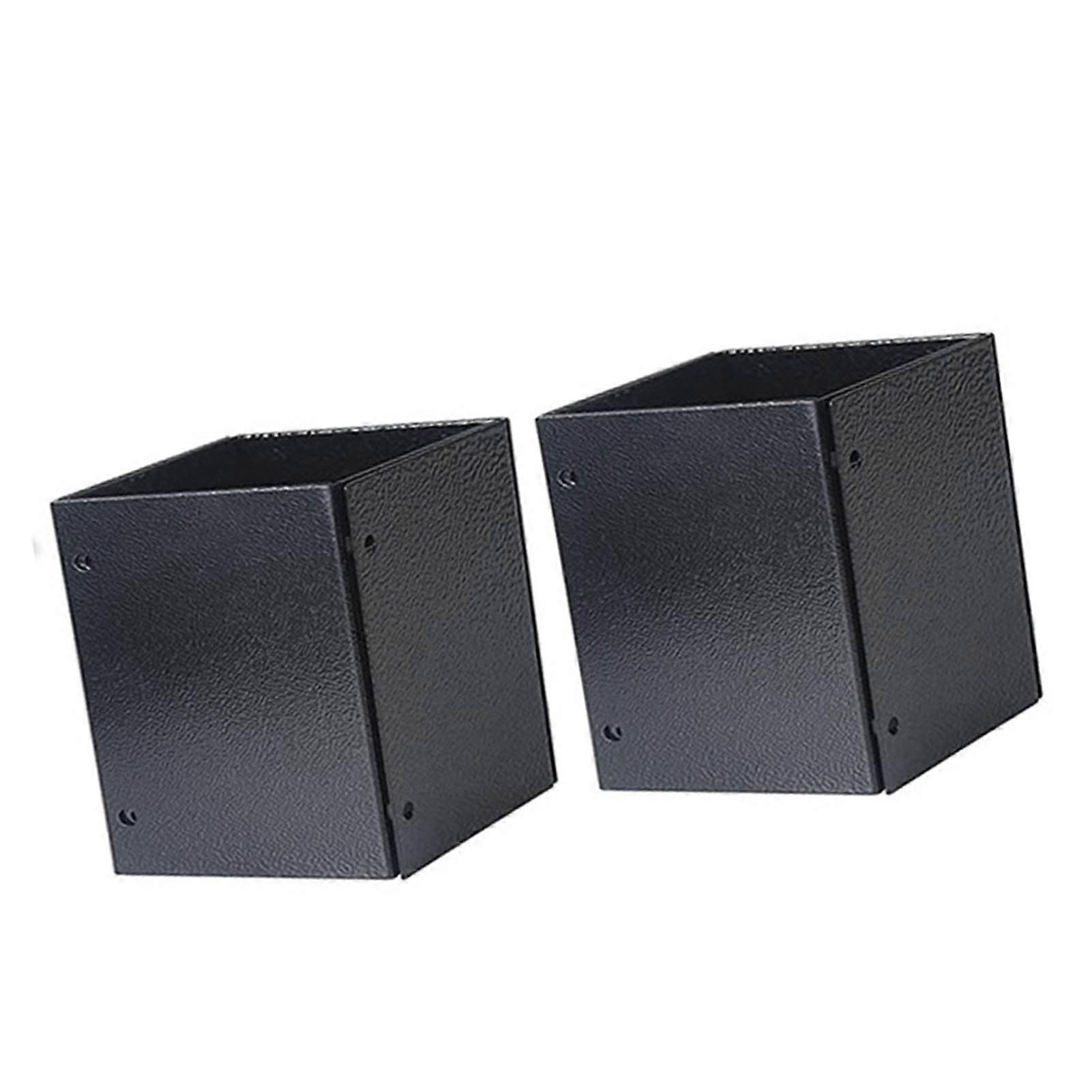 Post Protector Stainless Steel Adjustable Mailbox Post Base Protector for Fences