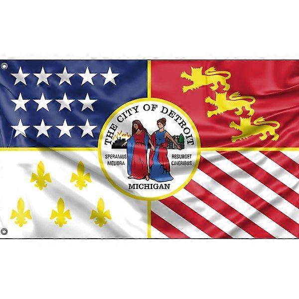 Detroit-Flagge A3964