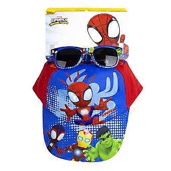 Marvel Cap And Sunglasses 2 Piece Spiderman Set 2200010452 - Textile