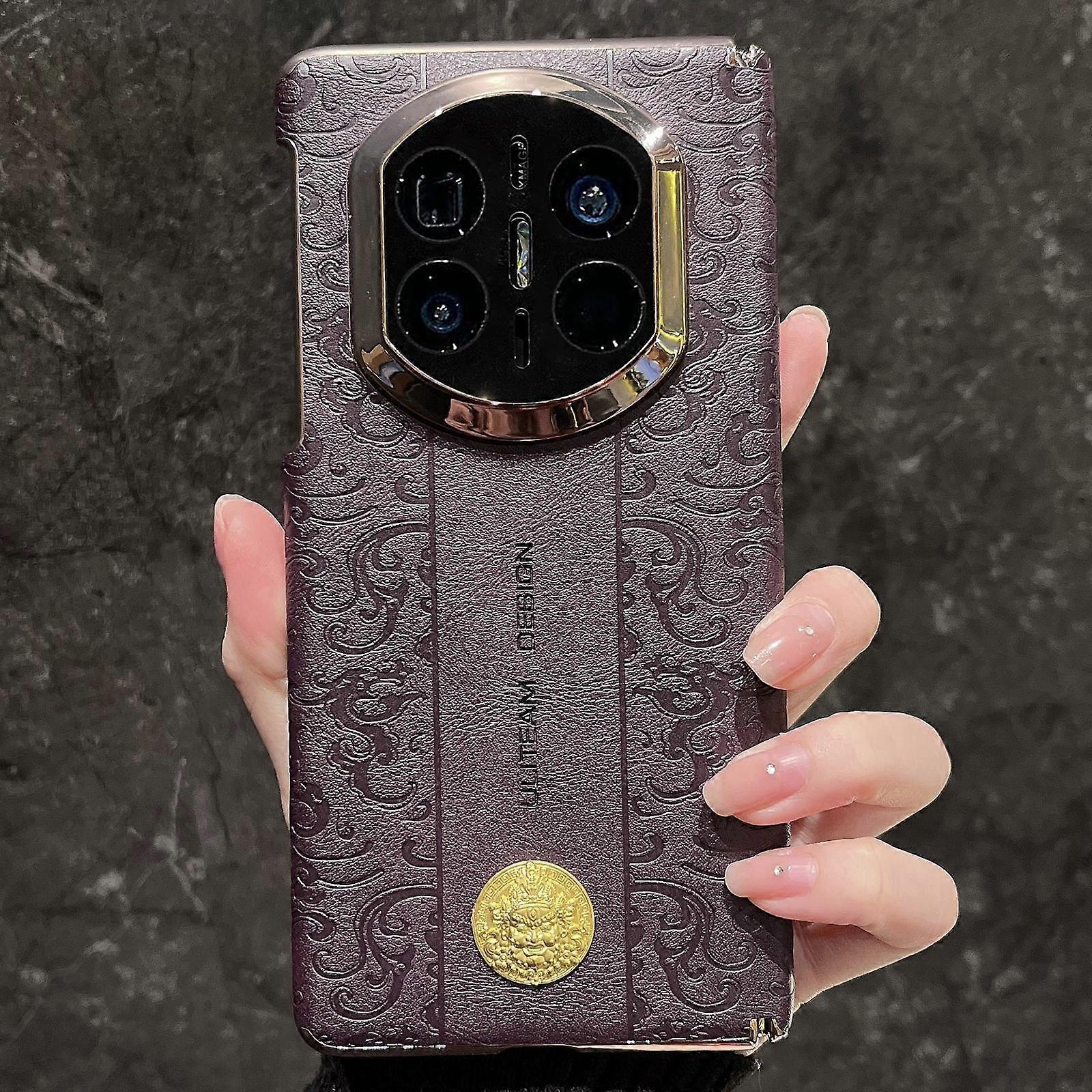 God of Wealth Pattern Shockproof Phone Case