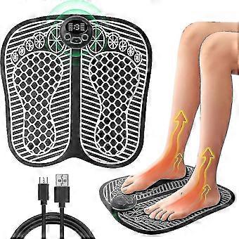 Electronic Feet Massagers For Pain And Circulation, Ems Foot Massager Electric Massage Mat Muscle Stimulatior Massage Mat