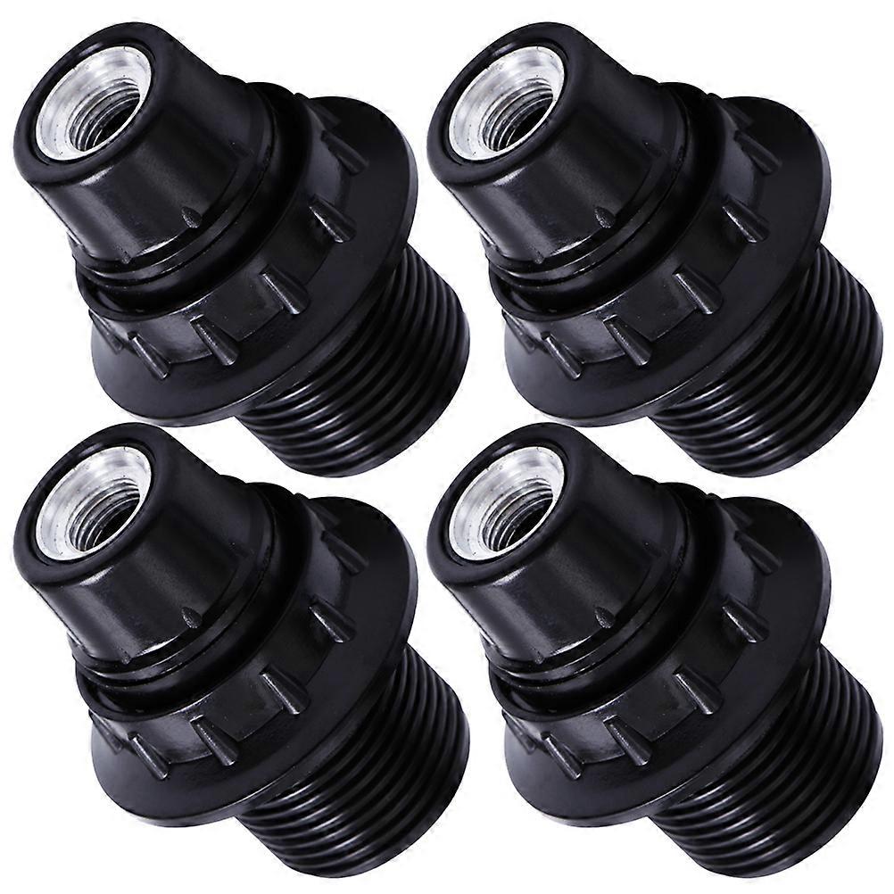 4 stuks E14-gloeilamphouder, lamphouder, plafondlampfitting, lamplevering