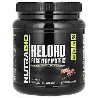 NutraBio, Reload Recovery Matrix, Orange Mango, 1.83 lb (829 g)